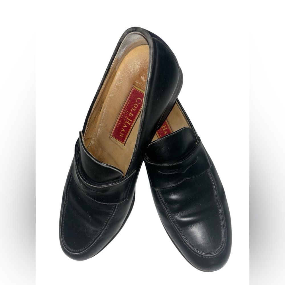 Cole Haan - Men’s Black Leather Loafers (8.5D)